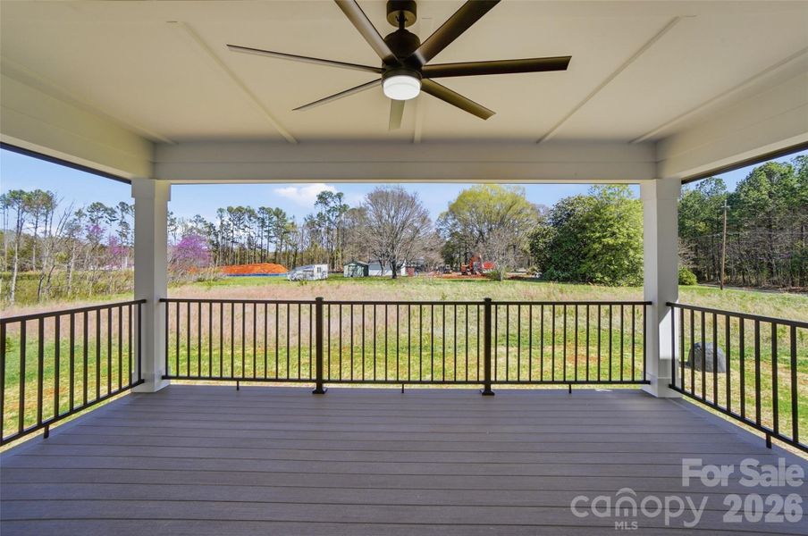 Exterior details and patio area of a home in , Mooresville (Image 26).
