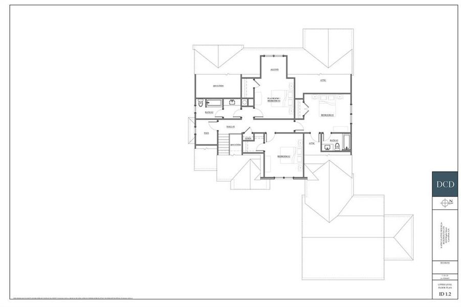 2D floor plan layout of this home in , Carrollton, GA (Image 3).