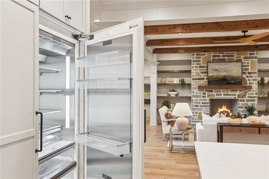 Furnished interior view inside a new home in , Marietta (Image 7).