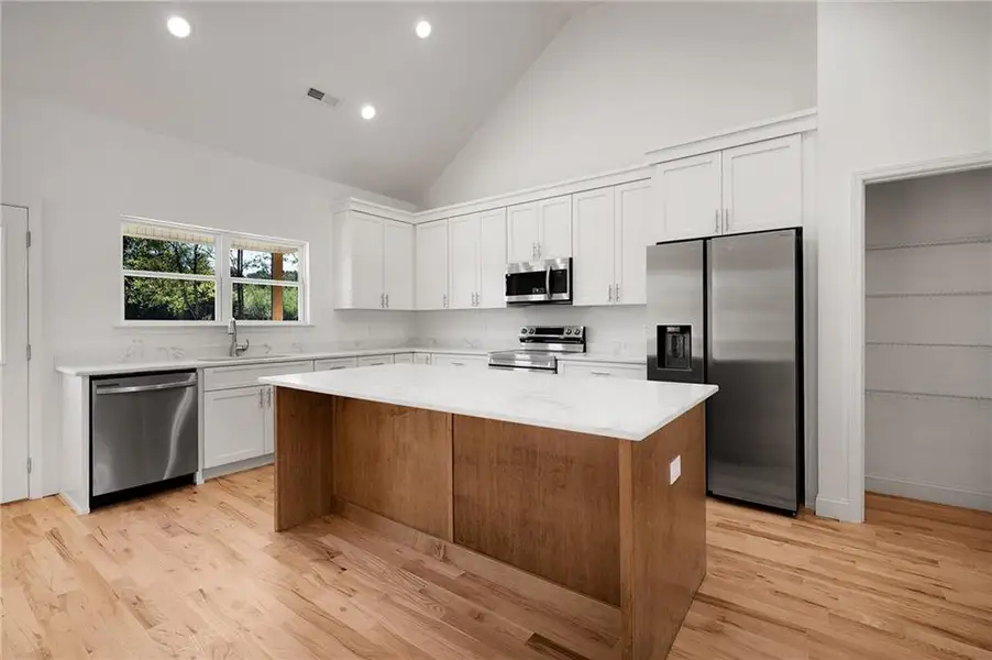 Furnished interior view inside a new home in , Calhoun (Image 4).