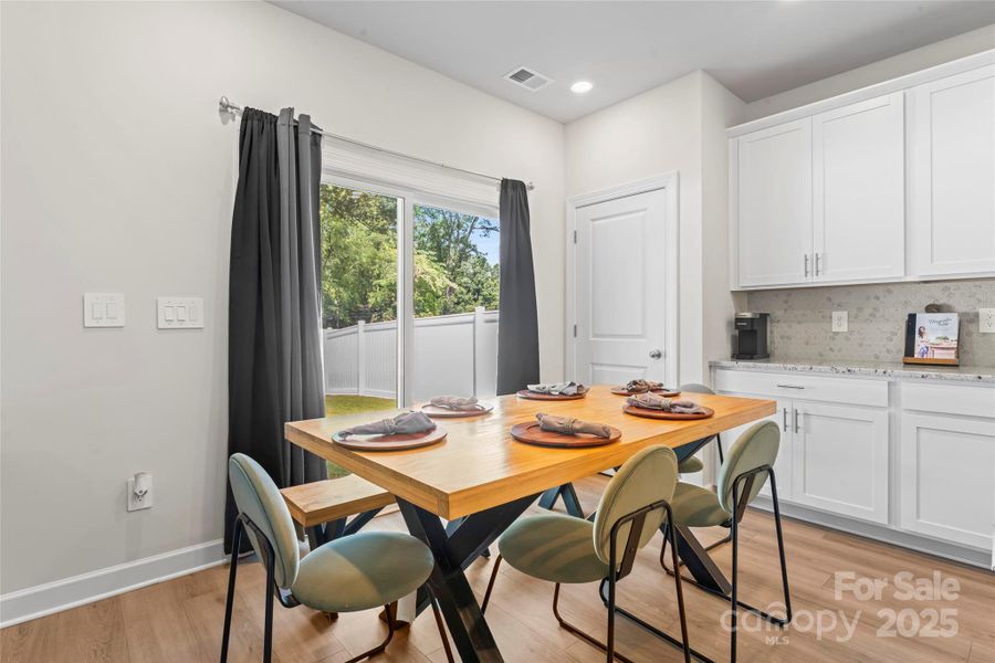 Furnished interior view inside a new home in Henderson Manor, Charlotte (Image 5).