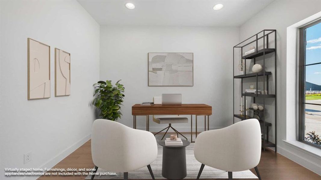 Furnished interior view inside a new home in Terraces, Rockwall (Image 6).