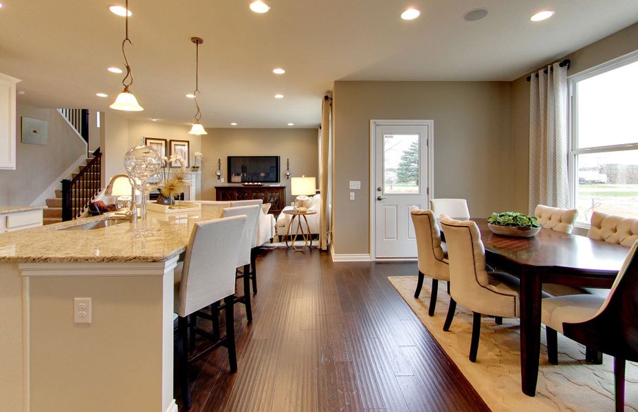 Representative furnished interior of a home built from the Eastfield by Pulte Homes in Millstone, Hendersonville (Image 26).