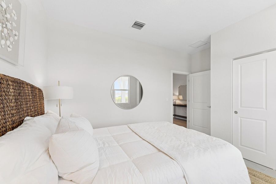 Furnished interior view inside a new home in , Port St. Lucie (Image 27).