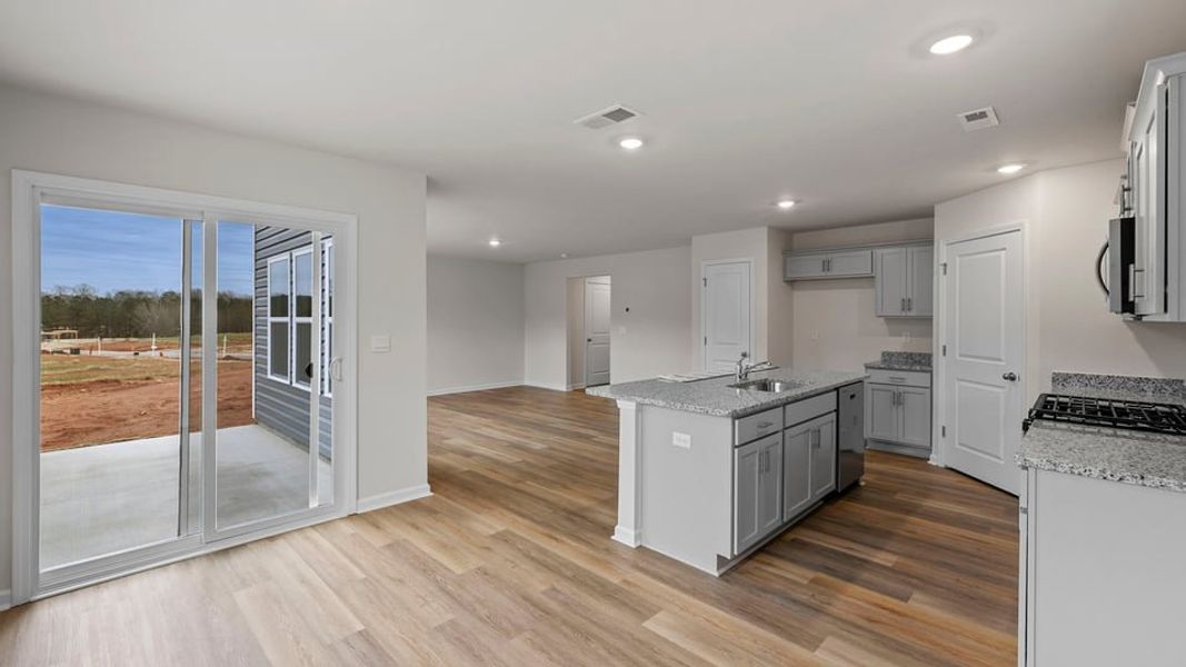 Furnished interior view inside a new home in Durbin Meadows, Fountain Inn (Image 11). Furnished interior view inside a new home in Durbin Meadows, Fountain Inn (Image 11).