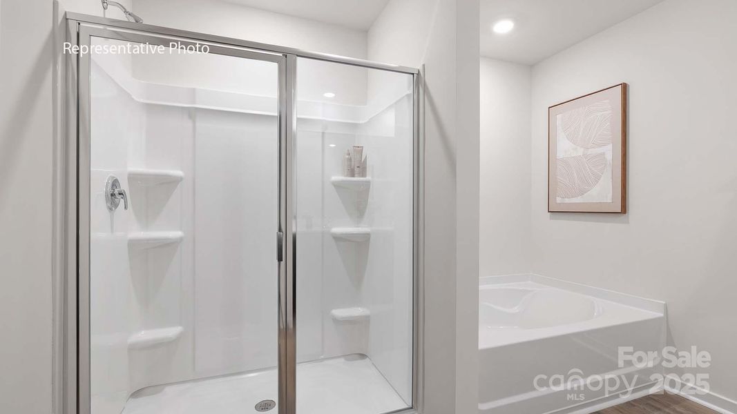 Furnished interior view inside a new home in Clark Creek Landing, Lincolnton (Image 4).