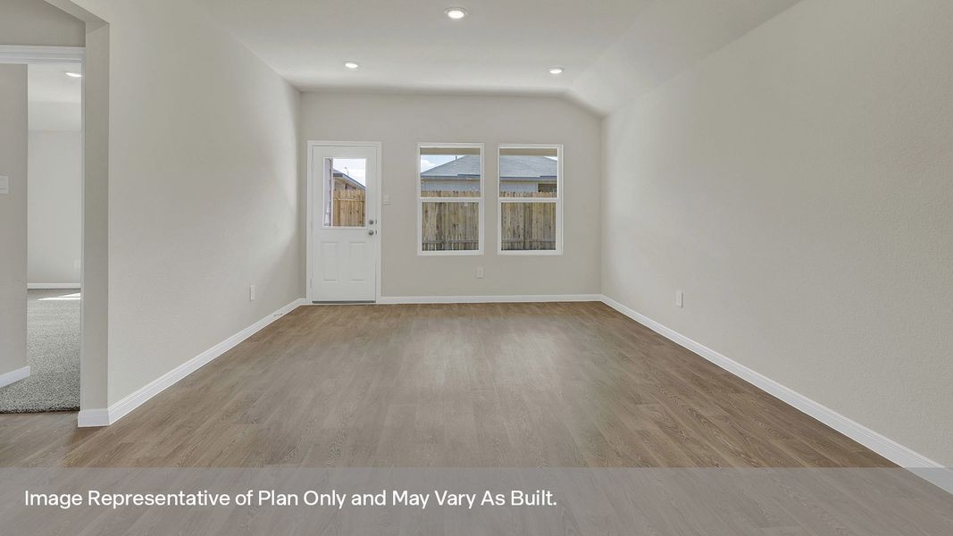 Spacious, unfurnished interior of a new home in Whisper South, San Marcos (Image 17).