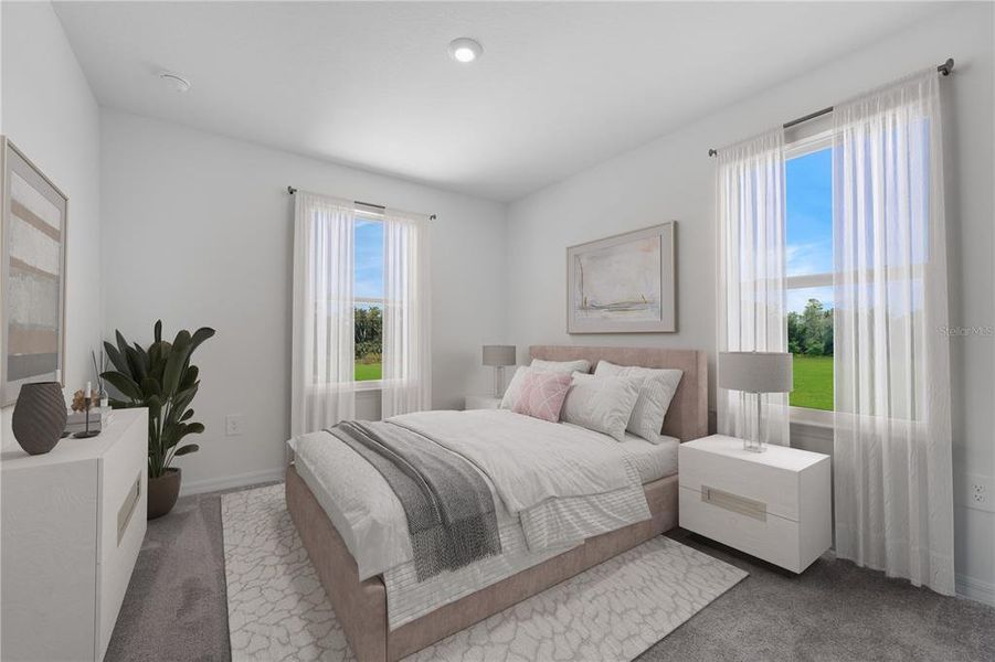 Furnished interior view inside a new home in Green Leaf, West Melbourne (Image 10).