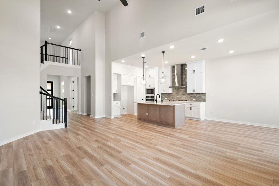 Furnished interior view inside a new home in Lagos Reserve, Manor (Image 5).