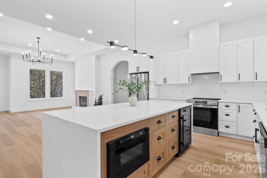 Furnished interior view inside a new home in , Fletcher (Image 9).