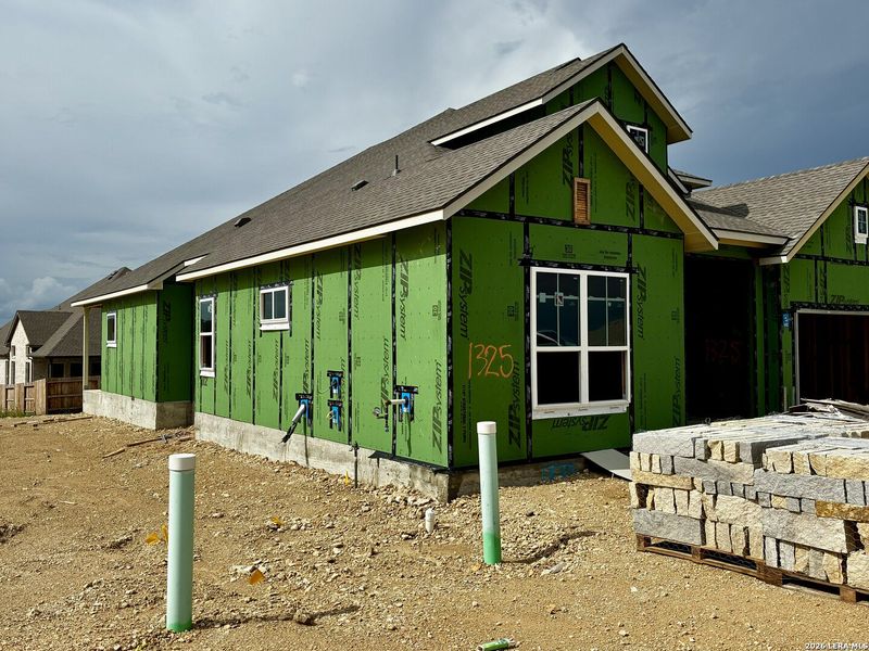 In-progress construction of a new home in , New Braunfels, TX (Image 17). In-progress construction of a new home in , New Braunfels, TX (Image 17).
