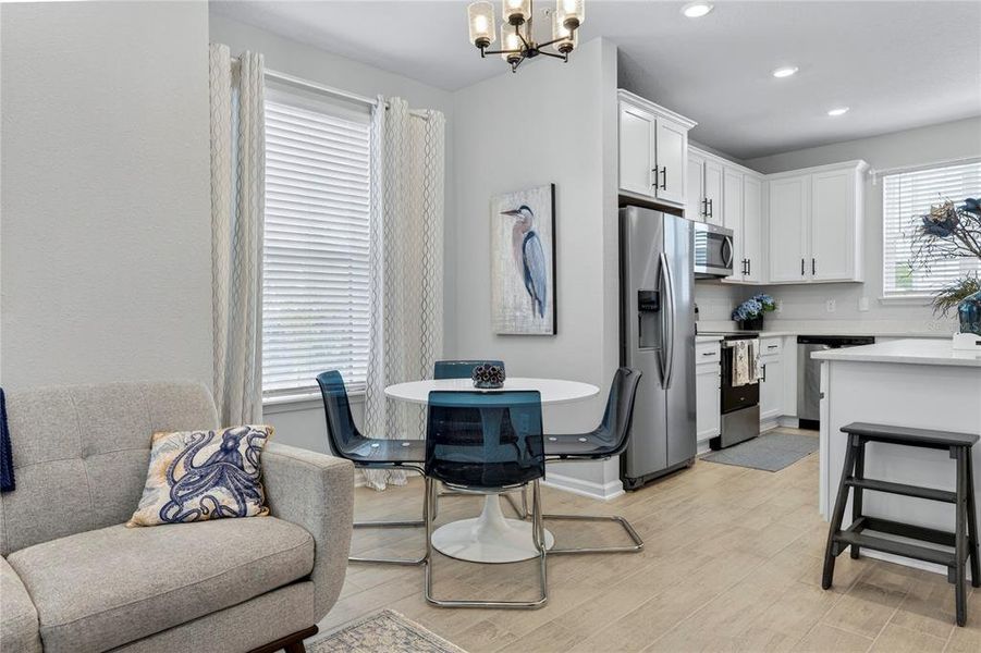 Furnished interior view inside a new home in , Jacksonville (Image 17).