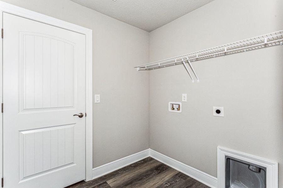 Representative unfurnished interior of a home built from the The Liberty by Herbst Homes in Prosperity Point, Milton (Image 77).