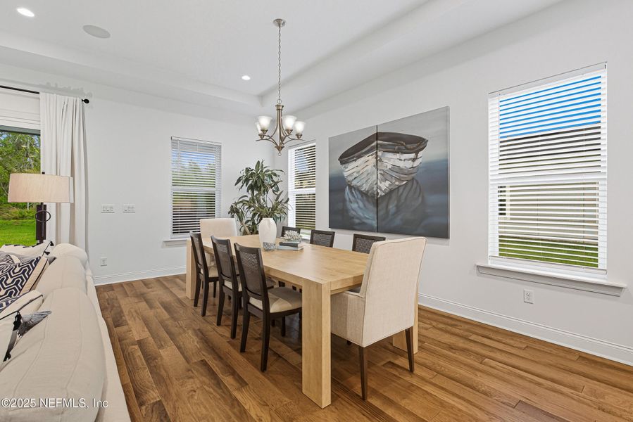 Furnished interior view inside a new home in , St. Johns (Image 16).