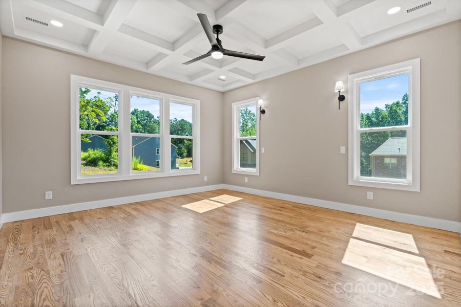 Spacious, unfurnished interior of a new home in , Hickory (Image 38).