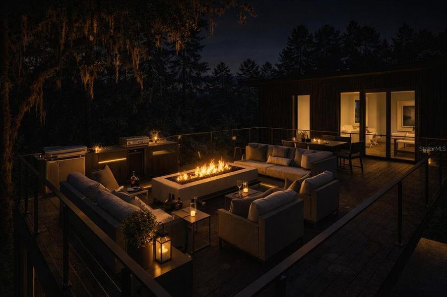 Exterior details and patio area of a home in , Georgetown (Image 15).