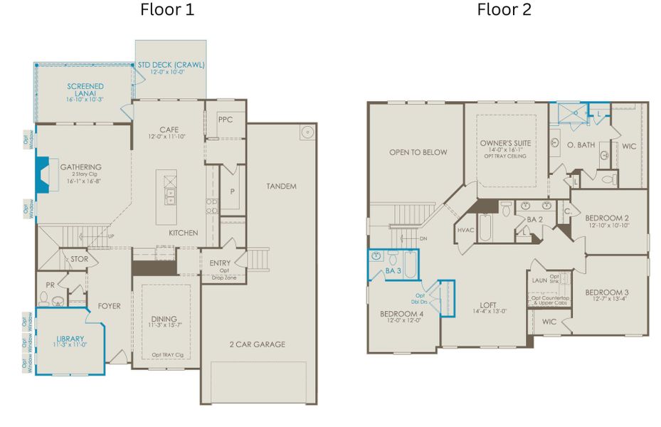 2D floor plan layout of this home in Browning Stables, Wendell, NC (Image 3).