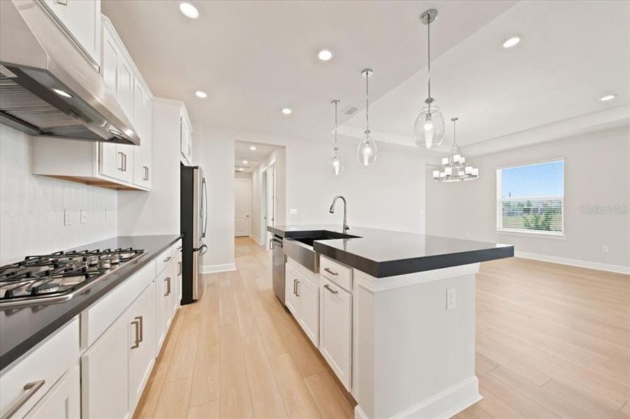Furnished interior view inside a new home in Coasterra Community Group Page, Palmetto (Image 12).