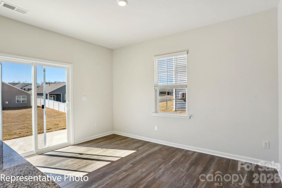 Spacious, unfurnished interior of a new home in Secrest Commons, Monroe (Image 18). Spacious, unfurnished interior of a new home in Secrest Commons, Monroe (Image 18).