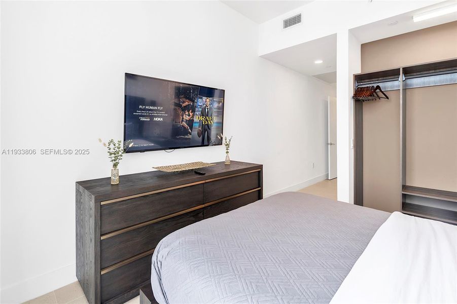 Furnished interior view inside a new home in , Miami (Image 42).