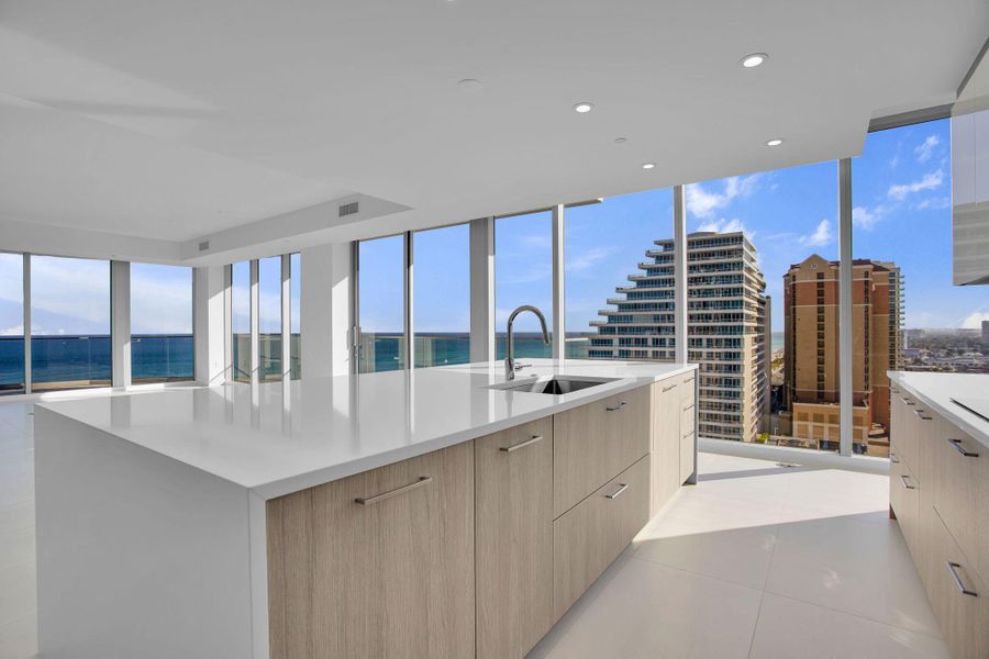 View from Kitchen Island View from Kitchen Island