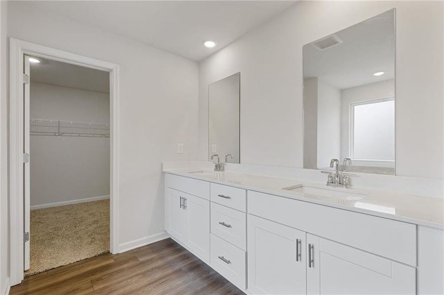 Furnished interior view inside a new home in , Braselton (Image 11).