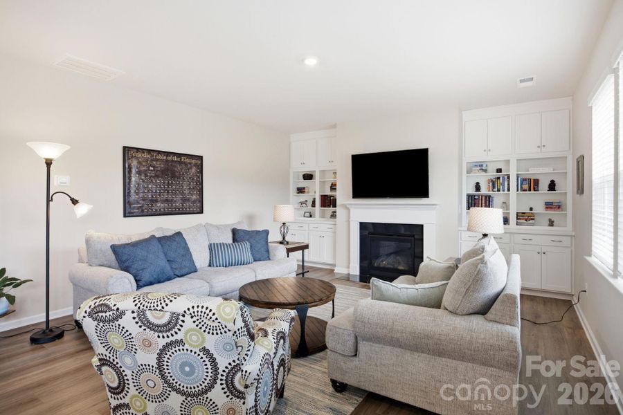 Furnished interior view inside a new home in Falls Cove at Lake Norman, Troutman (Image 17).