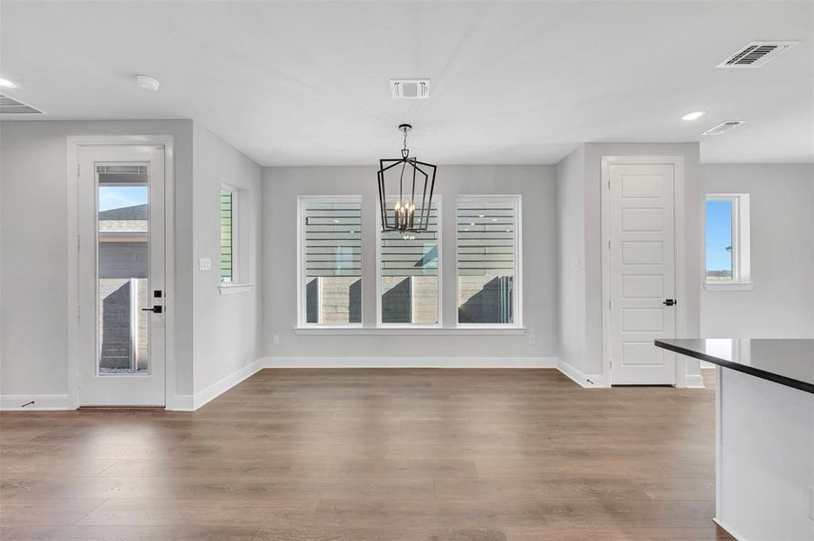 Spacious, unfurnished interior of a new home in Painted Tree Woodland West – Cottages, McKinney (Image 21).