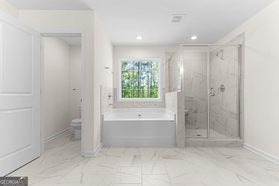 Furnished interior view inside a new home in Juliette Crossing, Forsyth (Image 3).