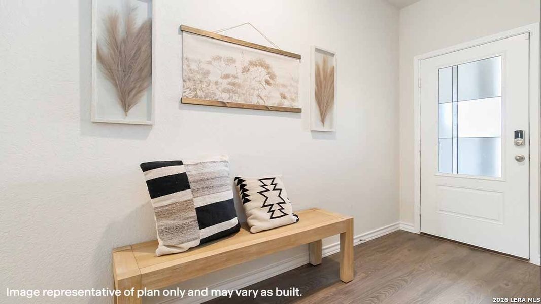 Furnished interior view inside a new home in The Birch at Spencer Ranch, Boerne (Image 26).