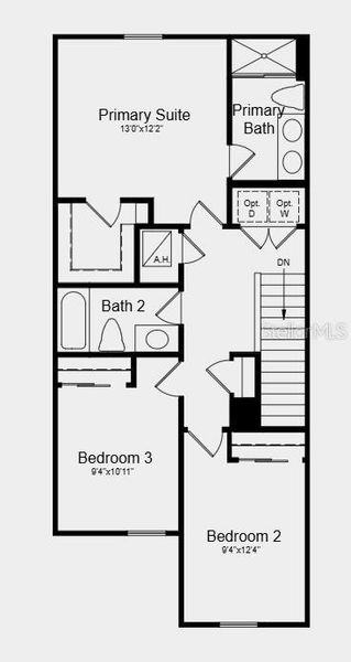 2D floor plan layout of this home in Southloch, Mount Dora, FL (Image 3). 2D floor plan layout of this home in Southloch, Mount Dora, FL (Image 3).