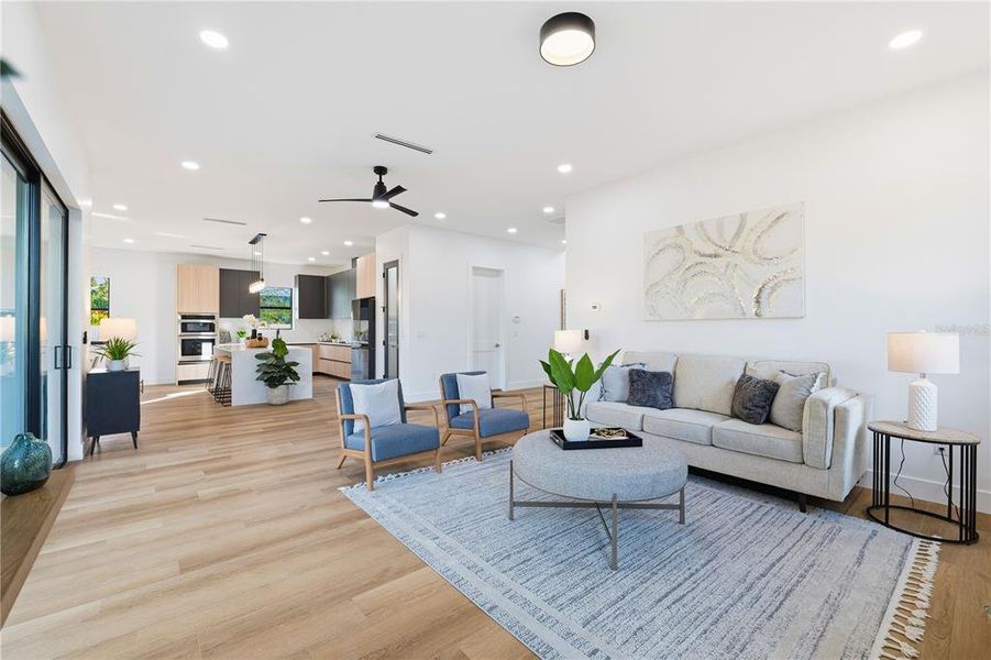 Furnished interior view inside a new home in , St. Petersburg (Image 15). Furnished interior view inside a new home in , St. Petersburg (Image 15).