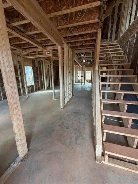 In-progress construction of a new home in , Stockbridge, GA (Image 6).