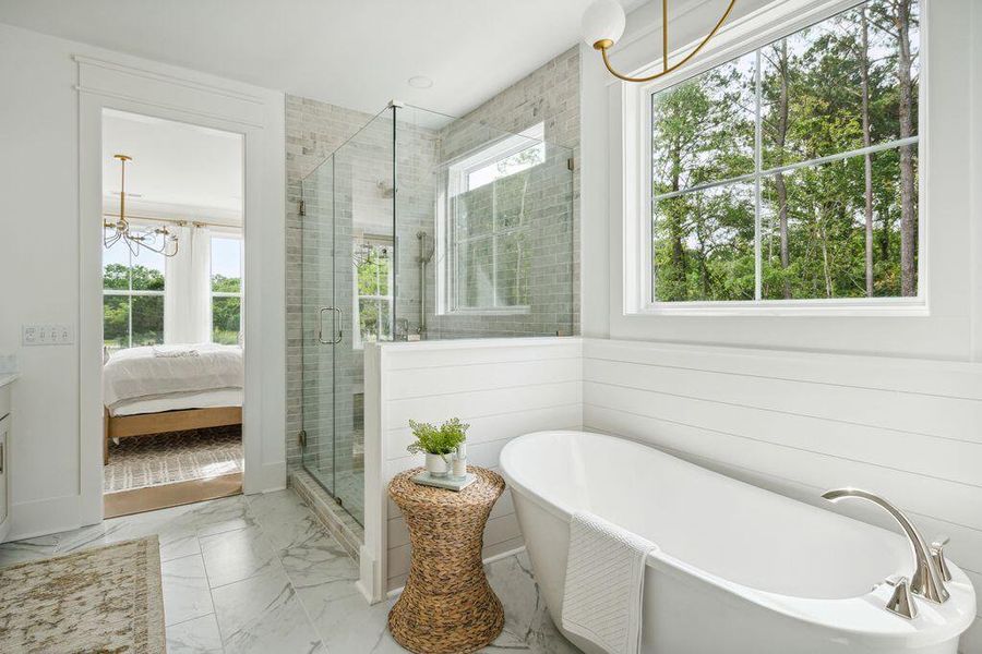 Furnished interior view inside a new home in Miller's Crossing, Johns Island (Image 31).