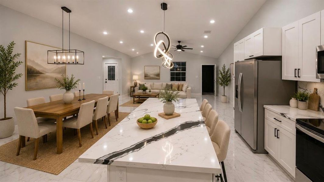 Furnished interior view inside a new home in , Avon Park (Image 14).
