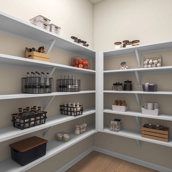 Representative interior finishes for a home built from the Rainey by Tri Pointe Homes in Lariat, Liberty Hill (Image 21).