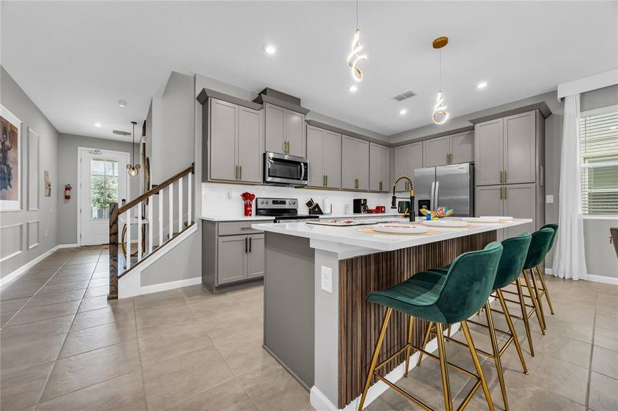 Furnished interior view inside a new home in , Kissimmee (Image 14).