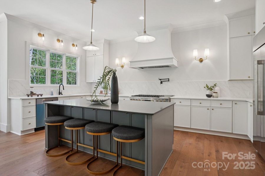 Furnished interior view inside a new home in , Huntersville (Image 12).