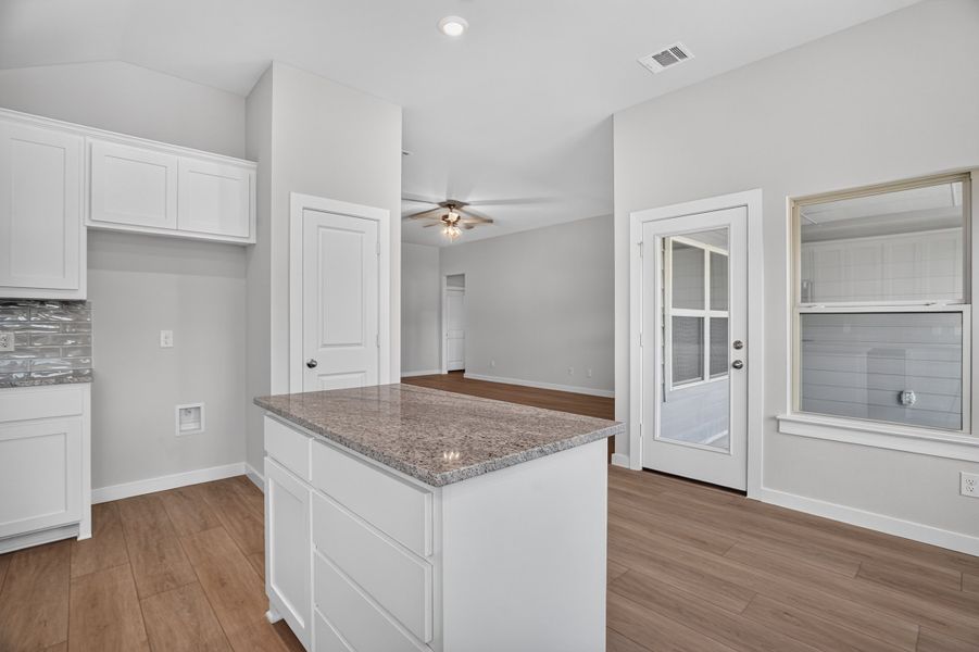 Furnished interior view inside a new home in Craftsman's Corner, Cleburne (Image 11).