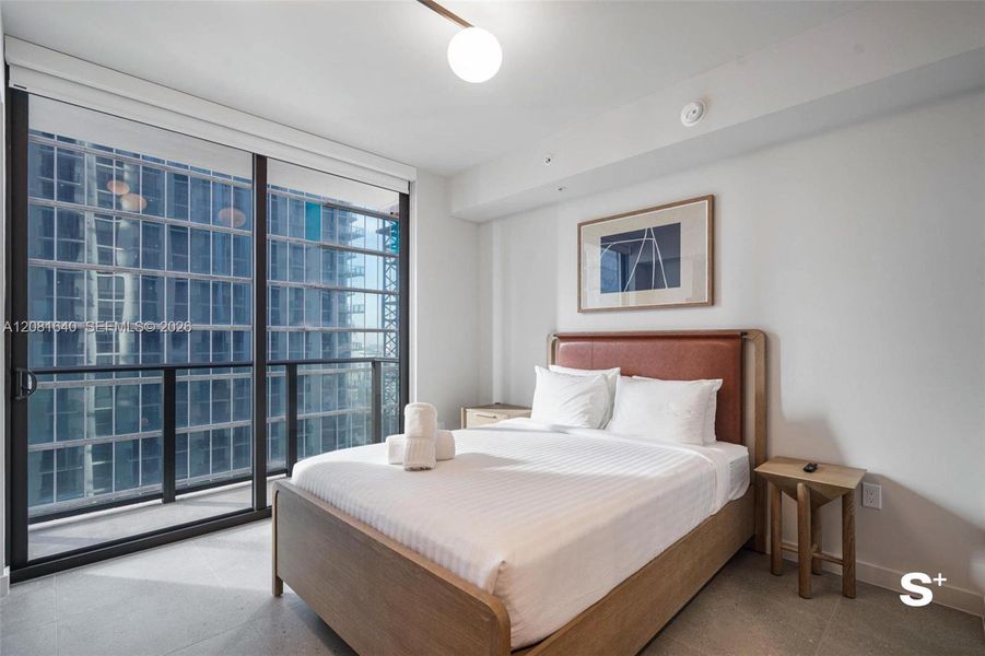 Furnished interior view inside a new home in , Miami (Image 15).