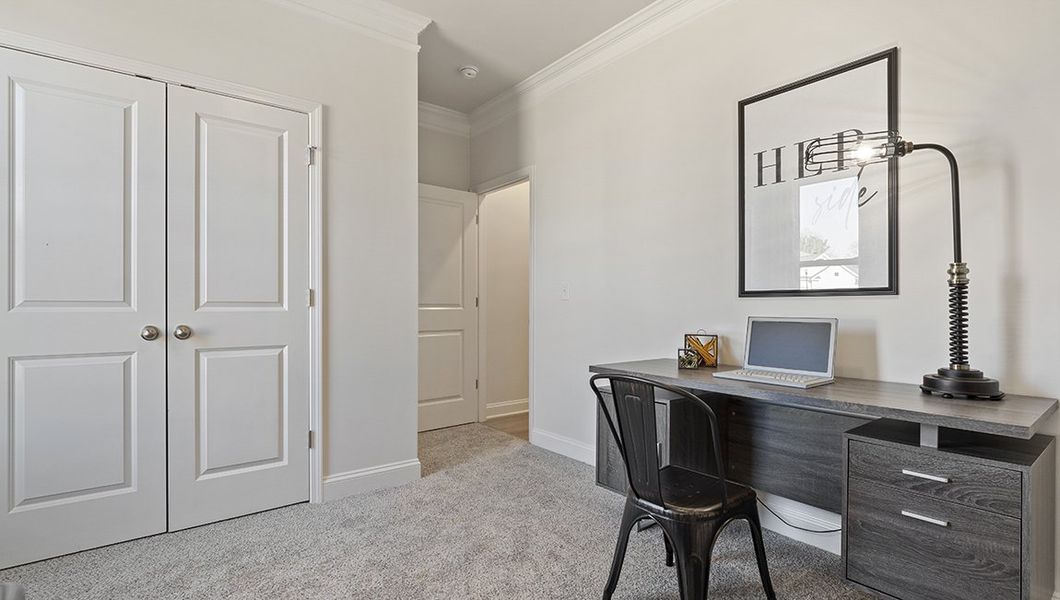 Representative furnished interior of a home built from the ROBINSON by D.R. Horton in Cottonwood Ridge, Piedmont (Image 14).