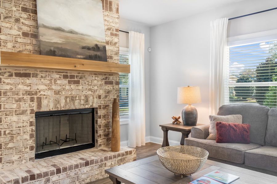 Furnished interior view inside a new home in Ridge Pointe, Athens (Image 20).