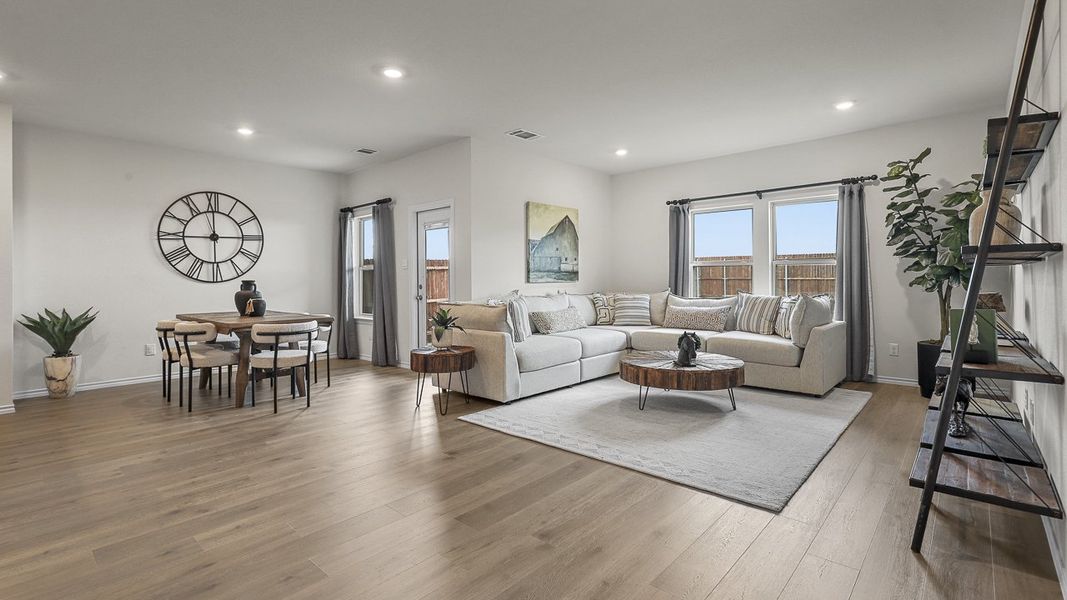 Furnished interior view inside a new home in Bluff Springs, Ferris (Image 10).
