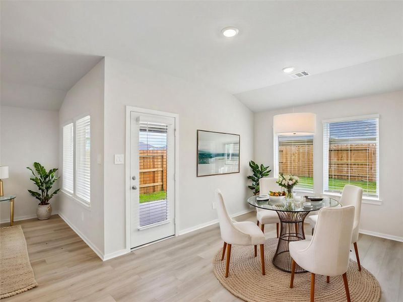 Photo is not of the actual home, but is an inspirational photo of builder’s model home and may depict options, furnishings, and/or decorator features that are not included