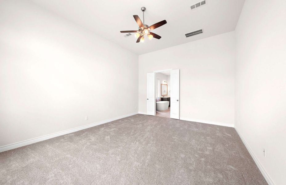 Representative unfurnished interior of a home built from the 3070AU by Ravenna Homes in Audubon 60′, Magnolia (Image 35).