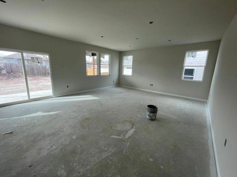 In-progress construction of a new home in Covered Bridge, Hutto, TX (Image 11).