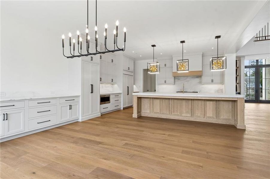 Furnished interior view inside a new home in , Suwanee (Image 12).