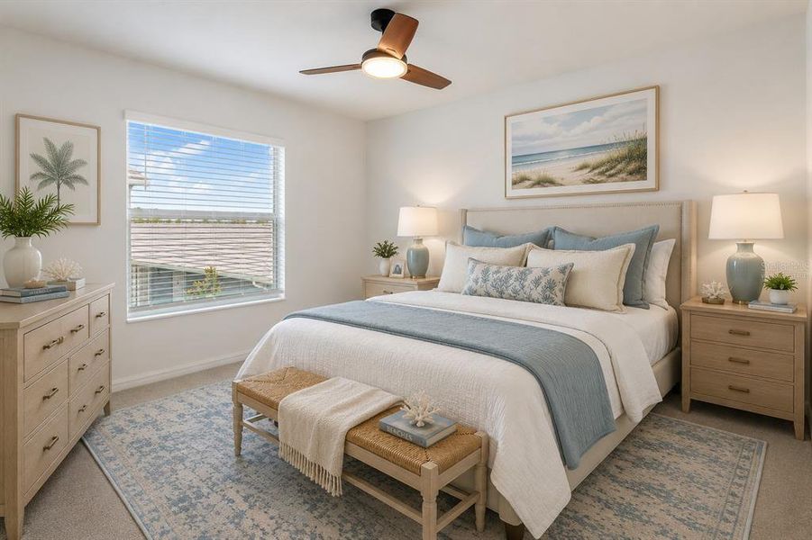 Furnished interior view inside a new home in , Venice (Image 13).