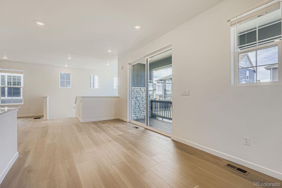 Spacious, unfurnished interior of a new home in Parterre: The Skyline Collection, Thornton (Image 10).