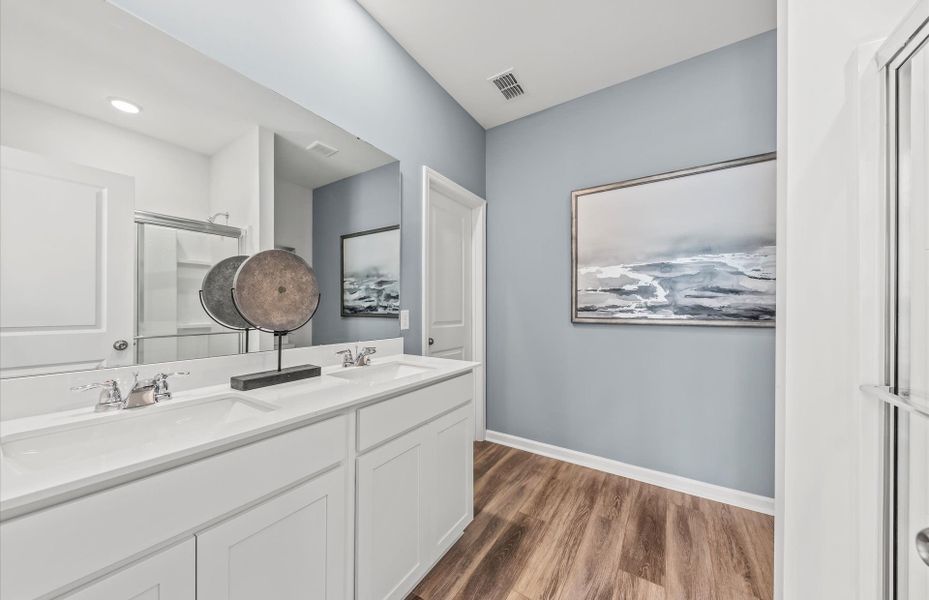 Furnished interior view inside a new home in Bradford Pointe, Summerville (Image 8).